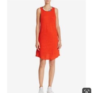 Beautiful red linen dress by splendid